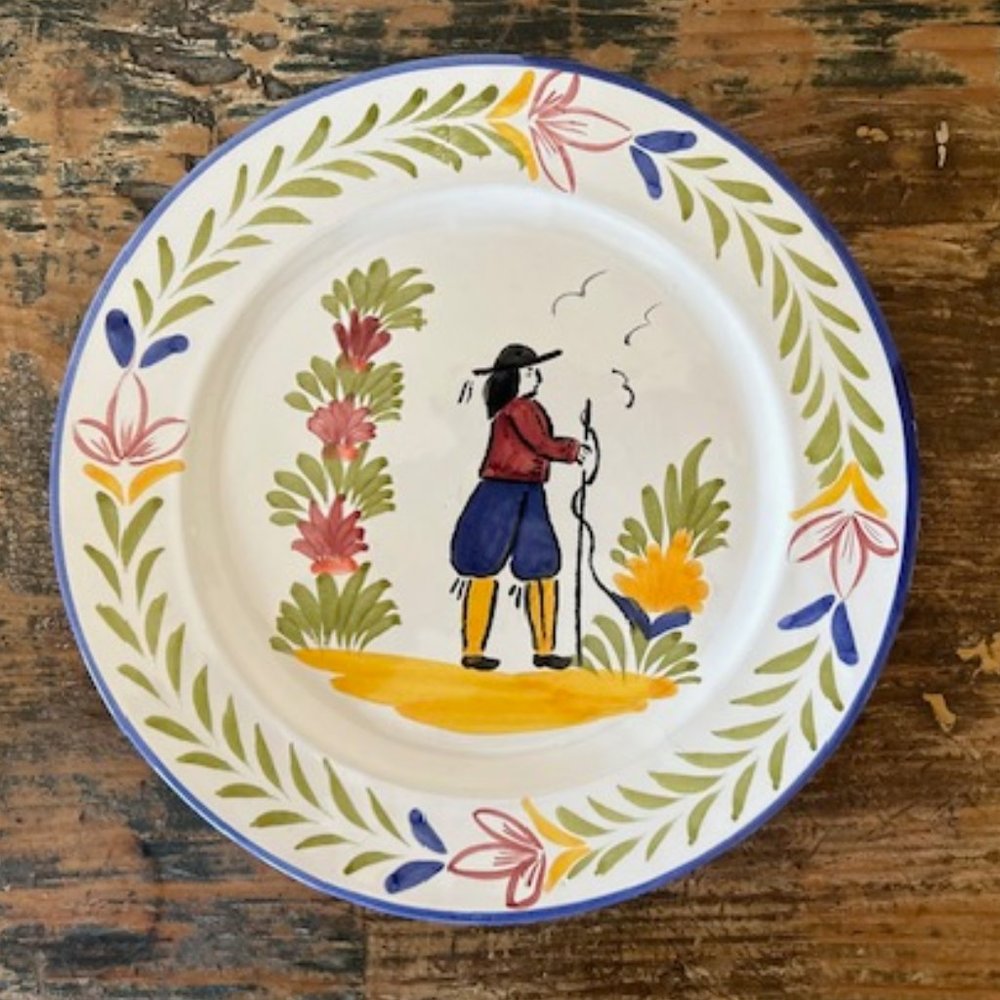 Hand Painted Plate-Portugal